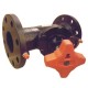 CI Balancing Valve With Pressure Test Cock With In Built Locking Facility Flange End (Castle)